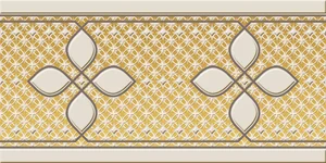 Бордюр Vives Candem Listelo King Beige 10x20 матовый