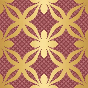 Декоративный элемент Vives Candem Lyme Gold Borgona 20x20 матовый