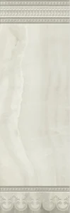 Декоративный элемент Benadresa Capitel Oxy Pearl 33,3x100 глянцевый
