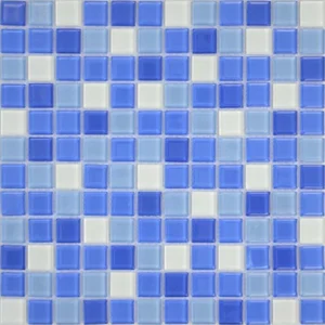 Мозаика Caramelle Mosaic Acquarelle Iris (Стекло) 29,8x29,8 глянцевая
