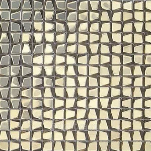 Мозаика Caramelle Mosaic Alchimia Aureo Trapezio (Стекло) 30,6x30,6 глянцевая