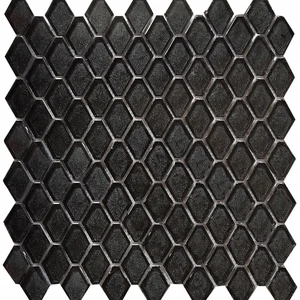 Мозаика Caramelle Mosaic Alchimia Diamanti nero (Стекло) 28,2x31 глянцевая