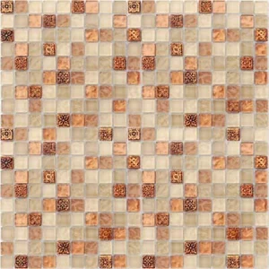 Мозаика Caramelle Mosaic Antichita Classica 8 (Стекло) 31x31 глянцевая