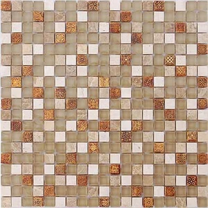 Мозаика Caramelle Mosaic Antichita Classica 9 (Стекло) 31x31 глянцевая