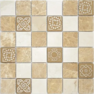 Мозаика Caramelle Mosaic Art Stone Pietra Mix 1 Mat 30x30 матовая