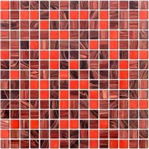 Мозаика Caramelle Mosaic La Passion De Pompadour (Стекло) 32,7x32,7 глянцевая