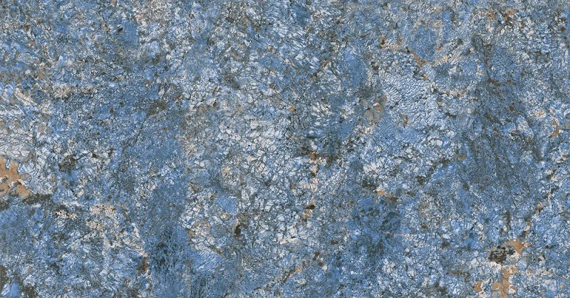 Керамогранит Caramelle Mosaic Marble Porcelain Azul Bahia Pol Color Body 90x180 полированный