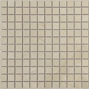 Мозаика Caramelle Mosaic Marble Porcelain Beige Pol 23x23 29,8x29,8 полированная