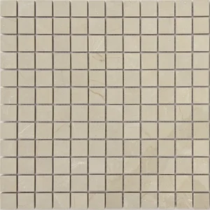 Мозаика Caramelle Mosaic Marble Porcelain Beige Pol 23x23 29,8x29,8 полированная