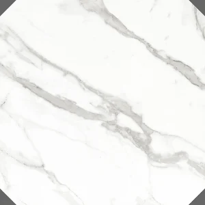 Керамогранит Caramelle Mosaic Marble Porcelain Calacatta Octagon Pol 60x60 полированный