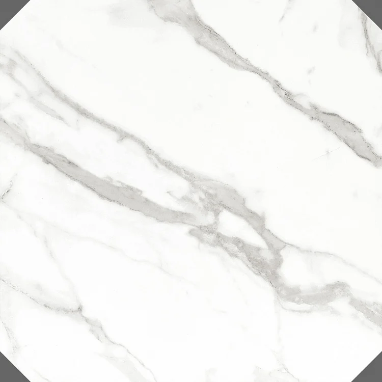Керамогранит Caramelle Mosaic Marble Porcelain Calacatta Octagon Pol 60x60 полированный