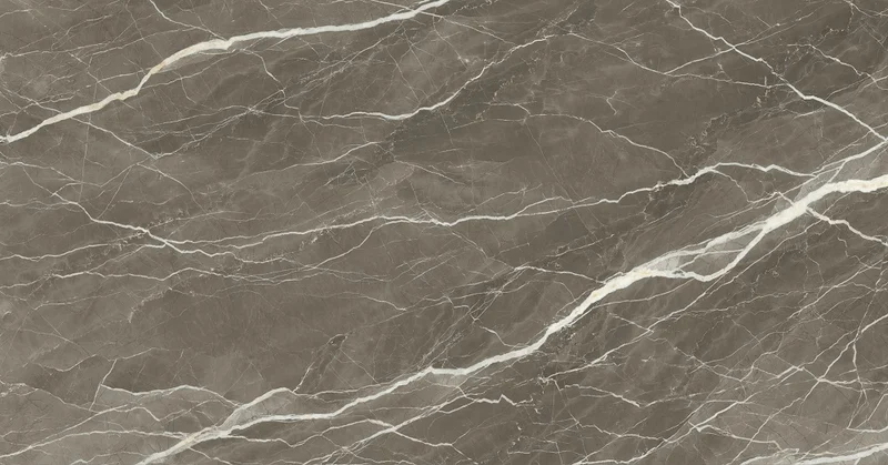 Керамогранит Caramelle Mosaic Marble Porcelain Fulmine Di Notte Pol Color Body 90x180 полированный