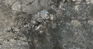 Керамогранит Caramelle Mosaic Marble Porcelain Gabbro Black Pol Color Body 90x180 полированный