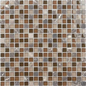Мозаика Caramelle Mosaic Naturelle Andorra 4mm 30,5x30,5 глянцевая