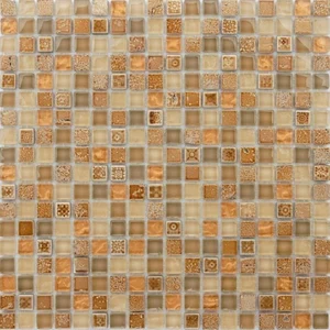Мозаика Caramelle Mosaic Naturelle Cozumel 4mm 30,5x30,5 глянцевая