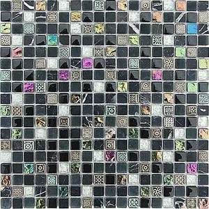 Мозаика Caramelle Mosaic Naturelle Etna 8mm 30,5x30,5 глянцевая