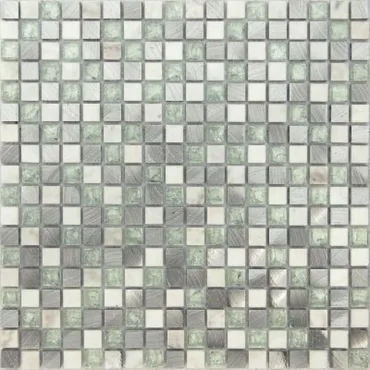 Мозаика Caramelle Mosaic Naturelle Everest New 8mm 30,5x30,5 глянцевая