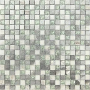 Мозаика Caramelle Mosaic Naturelle Everest New 8mm 30,5x30,5 глянцевая