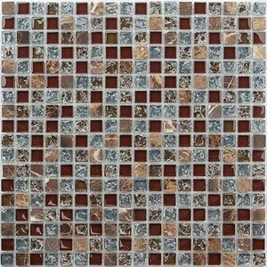 Мозаика Caramelle Mosaic Naturelle Fiji 8mm 30,5x30,5 глянцевая