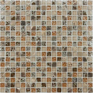 Мозаика Caramelle Mosaic Naturelle Klondike 8mm 30,5x30,5 глянцевая