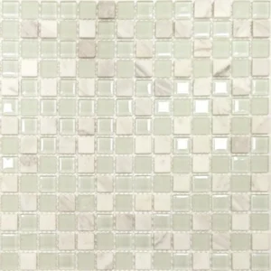 Мозаика Caramelle Mosaic Naturelle Mont Blanc 4mm 30,5x30,5 глянцевая