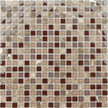 Мозаика Caramelle Mosaic Naturelle Qaradag 4mm 30,5x30,5 глянцевая