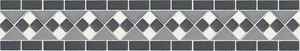 Мозаика Caramelle Mosaic Fascia Equinozio 23x23x6 12,4x39,3 матовая