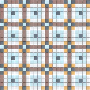 Мозаика Caramelle Mosaic Ornamento 2 23x23x6 30x30 матовая