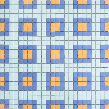 Мозаика Caramelle Mosaic Ornamento 3 23x23x6 30x30 матовая