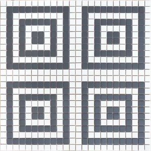 Мозаика Caramelle Mosaic Ornamento 9 23x23x6 30x30 матовая