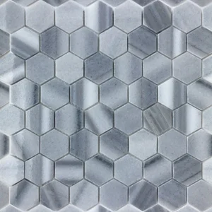 Мозаика Caramelle Mosaic Pietrine Hexagonal Cristallino Striato Pol 28,9x29,2 матовая