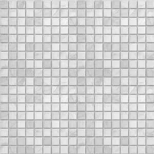 Мозаика Caramelle Mosaic Pietrine Dolomiti Blanco Pol 15X15 7mm 30,5x30,5 полированная