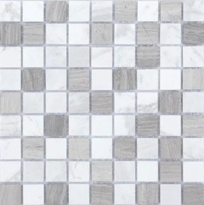 Мозаика Caramelle Mosaic Pietrine Pietra Mix 2 Mat 23X23 4mm 29,8x29,8 матовая