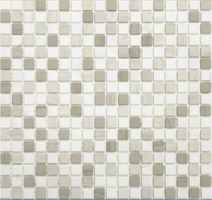 Мозаика Caramelle Mosaic Pietrine Pietra Mix 3 Mat 15X15 4mm 30,5x30,5 матовая