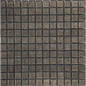 Мозаика Caramelle Mosaic Silk Way Carbon (Стекло) 29,8x29,8 глянцевая