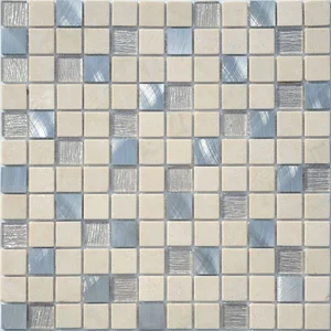Мозаика Caramelle Mosaic Silk Way Coffee Jute (Стекло) 29,8x29,8 глянцевая