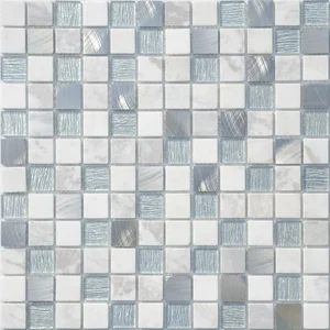Мозаика Caramelle Mosaic Silk Way Ice Velvet (Стекло) 29,8x29,8 глянцевая