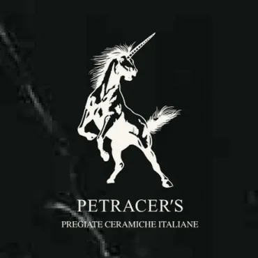 Декоративный элемент Petracers Carisma Logo Su Nero Marquinia Ass. 60x60 полированный