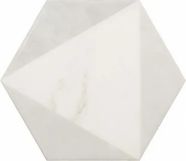 Керамогранит Equipe Carrara Hexagon Peak 17,5x20 глянцевый