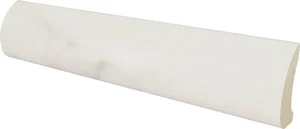 Бордюр Equipe Carrara Pencil Bullnose Matt 3x15 матовый
