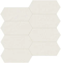 Декоративный элемент Casa Dolce Casa Neutra 01 Bianco Gres C (7,5X15) 6mm 749586 30x30 матовый