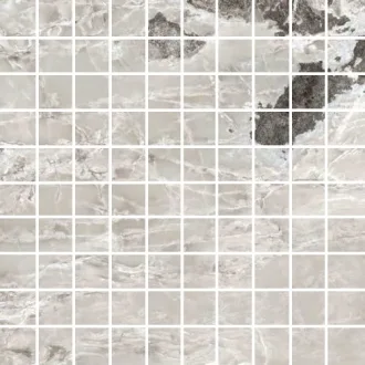 Onyx&More Silver Blend Satin Mosaico (3X3) 767666