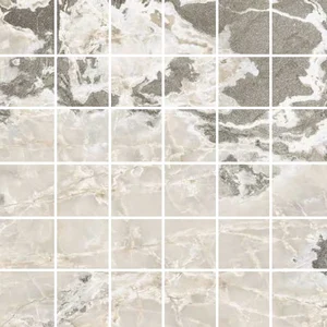 Мозаика Casa Dolce Casa Onyx&More White Blend Satin Mos.(5X5) 767757 30x30 сатинированная