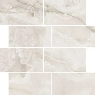 Onyx&More White Onyx Glossy 6mm Mur.(7,5X15) 767703