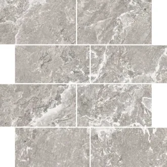 Onyx&More White Porph Structured 6mm Mur.(7,5X15) 767711