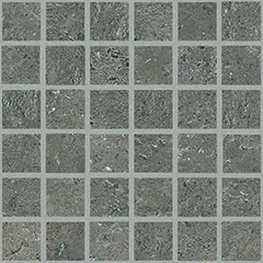 Мозаика Casa Dolce Casa Pietre/3 Limestone Coal 5X5 Mosaico 748393 30x30 матовая