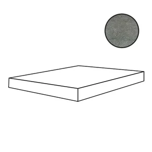 Ступень Casa Dolce Casa Pietre/3 Limestone Coal An.Gr.Dx 748429 33x40 матовая