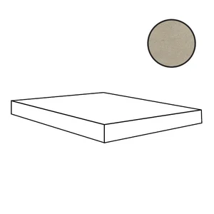 Ступень Casa Dolce Casa Pietre/3 Limestone Taupe An.Gr.Sx 748433 33x40 матовая