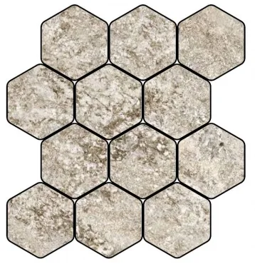 Мозаика Casa Dolce Casa Plimatech Plimabeige 02 Hive 776710 30x34 матовая