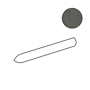 Бордюр Casa Dolce Casa Stones Amani Bronze Glossy Ang Quarter Round 756795 1,2x31,2 полированный